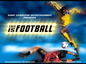 This Is Football (IT) screen shot title